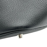 エルメス HERMES ピコタンロックMM エクラ A刻 ブラック・ゴールド シルバー金具 トリヨン レディース ハンドバッグ