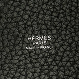 エルメス HERMES ピコタンロックMM エクラ A刻 ブラック・ゴールド シルバー金具 トリヨン レディース ハンドバッグ