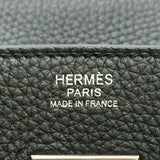エルメス HERMES バーキン30 T刻 ブラック シルバー金具 トゴ レディース ハンドバッグ