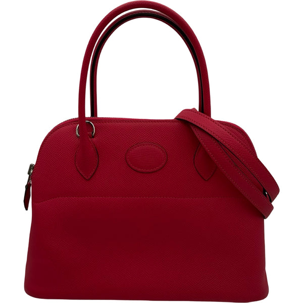エルメス HERMES ボリード27 D刻 ローズエクストリーム シルバー金具