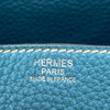 エルメス HERMES リンディ30 □Q刻 ブルージーン シルバー金具 トリヨン レディース ショルダーバッグ