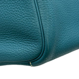 エルメス HERMES リンディ30 □Q刻 ブルージーン シルバー金具 トリヨン レディース ショルダーバッグ