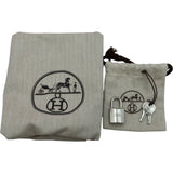 エルメス HERMES ピコタンロックPM U刻 オレンジ シルバー金具 トリヨン レディース ハンドバッグ