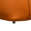 エルメス HERMES ピコタンロックPM U刻 オレンジ シルバー金具 トリヨン レディース ハンドバッグ