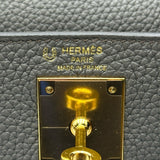 エルメス HERMES ケリー28 外縫い パーソナルオーダー C刻 エタン/エトゥープ ゴールド金具 トゴ レディース ハンドバッグ