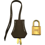 エルメス HERMES ケリー28 外縫い パーソナルオーダー C刻 エタン/エトゥープ ゴールド金具 トゴ レディース ハンドバッグ
