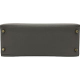 エルメス HERMES ケリー28 外縫い パーソナルオーダー C刻 エタン/エトゥープ ゴールド金具 トゴ レディース ハンドバッグ