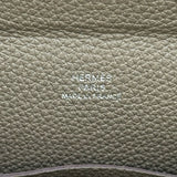 エルメス HERMES ヴィドポッシュ W刻 エトゥープ シルバー金具 トゴ レディース ショルダーバッグ