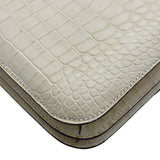 エルメス HERMES コンスタンス3 ミニ B刻 ヴァニラ シルバー金具 アリゲーターマット レディース ショルダーバッグ