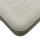 エルメス HERMES コンスタンス3 ミニ B刻 ヴァニラ シルバー金具 アリゲーターマット レディース ショルダーバッグ