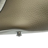 エルメス HERMES ピコタンロックPM トリコロール W刻 ニューグリペール/ベージュマルファー/マカサー シルバー金具 トリヨン レディース ハンドバッグ