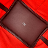 エルメス HERMES ピコタンロックPM カーゴ B刻 ローズテキサス/ルージュセリエ シルバー金具 トワル レディース ハンドバッグ