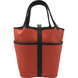 エルメス HERMES ピコタンロックPM カーゴ B刻 ローズテキサス/ルージュセリエ シルバー金具 トワル レディース ハンドバッグ