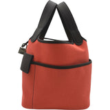 エルメス HERMES ピコタンロックPM カーゴ B刻 ローズテキサス/ルージュセリエ シルバー金具 トワル レディース ハンドバッグ
