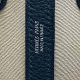エルメス HERMES ガーデンパーティTPM K刻 ベージュ シルバー金具 トワル レディース ハンドバッグ