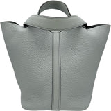エルメス HERMES ピコタンロック PM W刻印 グリプラチ ナシルバー金具 トリヨン レディース ハンドバッグ