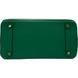 エルメス HERMES バーキン30 C刻 ヴェールヴェルティゴ ゴールド金具 エプソン レディース ハンドバッグ