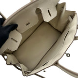 エルメス HERMES バーキン30 Y刻印 クレ シルバー金具 トゴ レディース ハンドバッグ