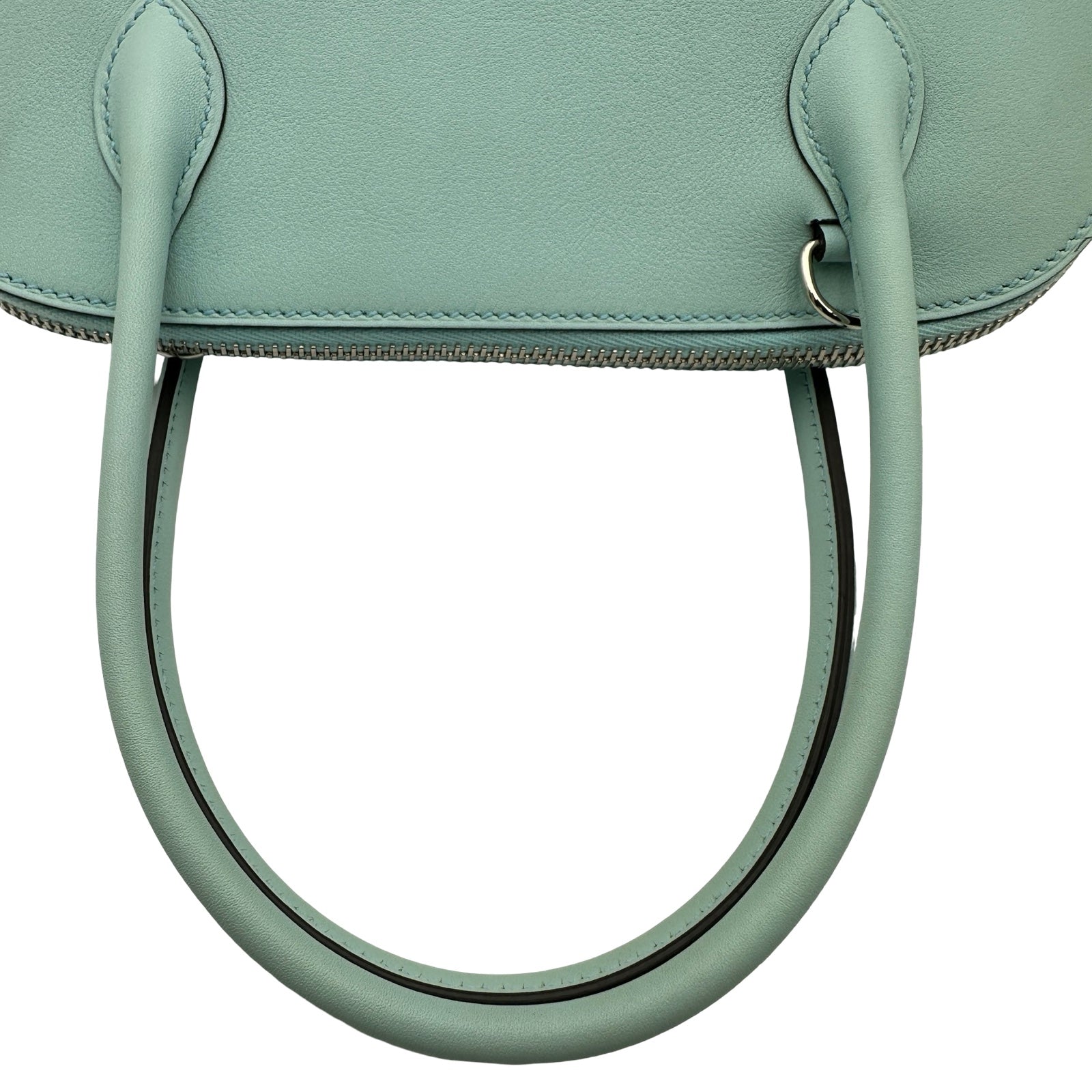 エルメス HERMES ボリード27 A刻 ブルーアトール シルバー金具
