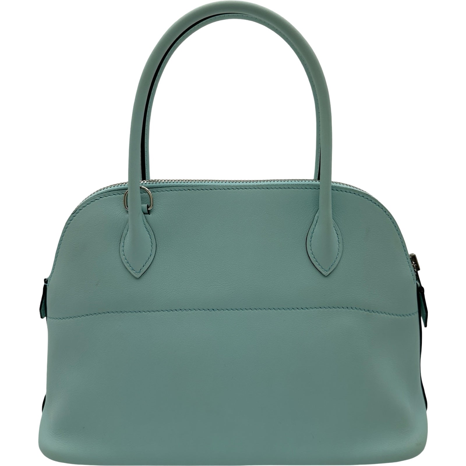エルメス HERMES ボリード27 A刻 ブルーアトール シルバー金具