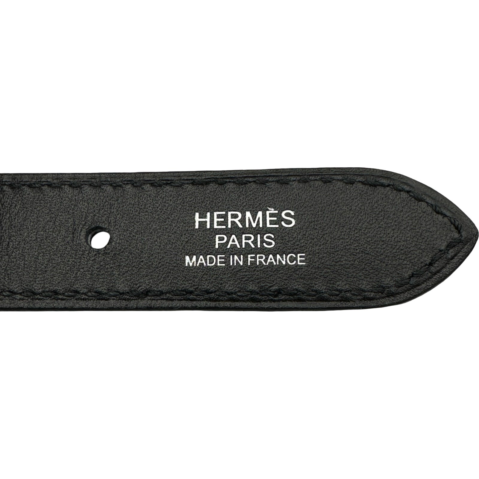 エルメス HERMES トリムデュオ24 Y刻 ブラック シルバー金具 エバー