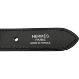 エルメス HERMES トリムデュオ24 Y刻 ブラック シルバー金具 エバーグレイン レディース ショルダーバッグ