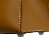エルメス HERMES ダルヴィPM □B刻 ナチュラル シルバー金具 ヴァッシュ レディース ハンドバッグ