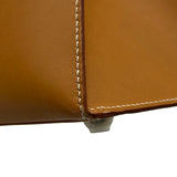 エルメス HERMES ダルヴィPM □B刻 ナチュラル シルバー金具 ヴァッシュ レディース ハンドバッグ