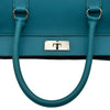 エルメス HERMES ツールボックス26 □R刻 ターコイズ シルバー金具 スイフト レディース ショルダーバッグ