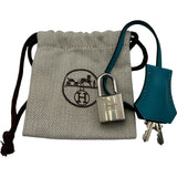 エルメス HERMES ツールボックス26 □R刻 ターコイズ シルバー金具 スイフト レディース ショルダーバッグ