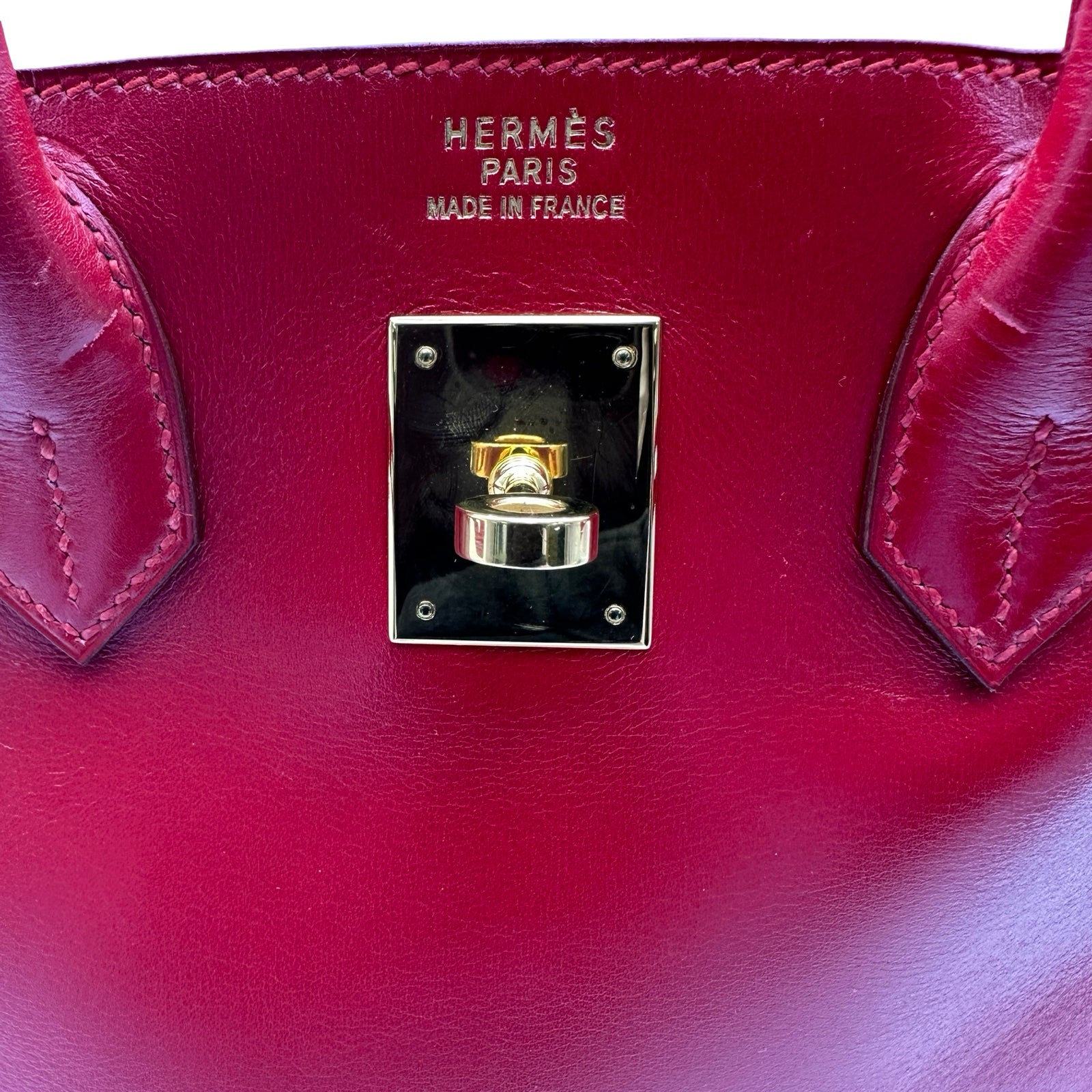 エルメス HERMES オータクロア32 〇Z刻 ルージュヴィフ ゴールド金具