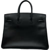 エルメス HERMES バーキン35 □H刻 ブラック ゴールド金具 アルデンヌ レディース ハンドバッグ