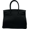 エルメス HERMES バーキン30 W刻 ブラック シルバー金具 トゴ レディース ハンドバッグ
