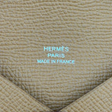 エルメス HERMES カルヴィ B刻 ゴールド シルバー金具 エプソン レディース カードケース