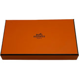 エルメス HERMES バスティア W刻 ブラック ボックスカーフ メンズ その他小物