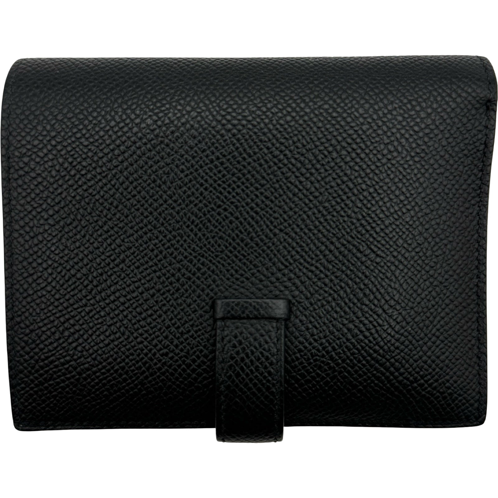 エルメス HERMES ベアンコンパクト ブラック ゴールド金具 エプソン