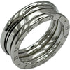 ブルガリ BVLGARI ビーゼロワンリング 3バンド(M) ホワイトゴールド 750 ジュエリー