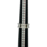 ブルガリ BVLGARI ビーゼロワンリング 3バンド(M) ホワイトゴールド 750 ジュエリー