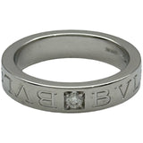 ブルガリ BVLGARI エッセンシャルバンドリング ホワイトゴールド 750 ダイヤモンド ジュエリー