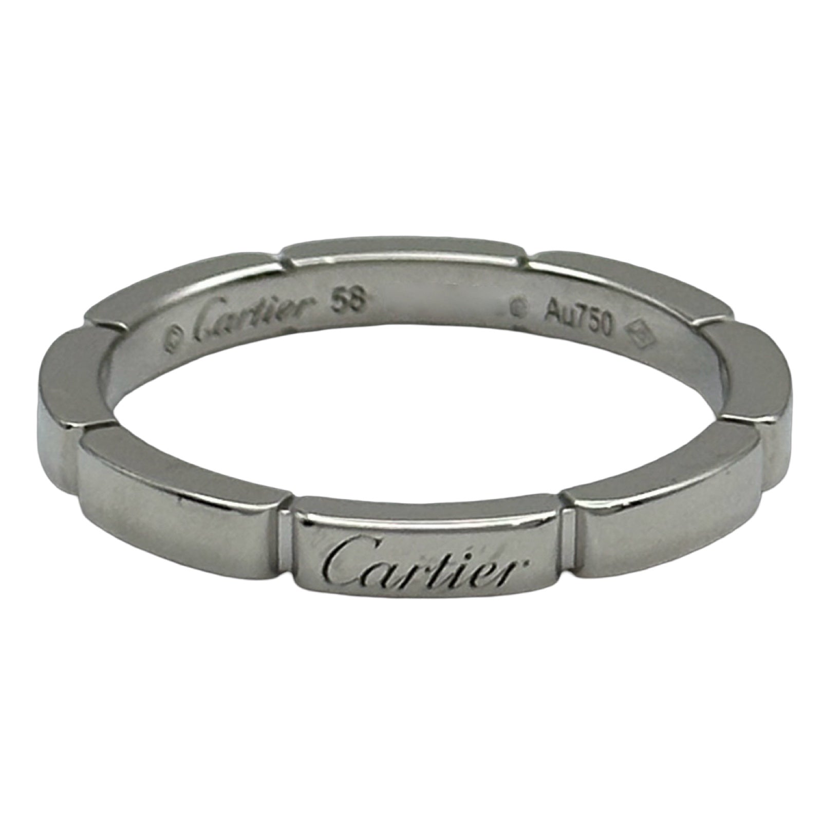 カルティエ Cartier マイヨンパンテールリング ホワイトゴールド Au750