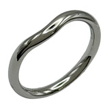ティファニー TIFFANY＆CO カーブドバンドリング プラチナ Pt950 ジュエリー