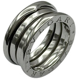 ブルガリ BVLGARI ビーゼロワンリング3バンド(S) ホワイトゴールド 750 ジュエリー
