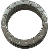ブルガリ BVLGARI ビーゼロワンリング3バンド(S) ホワイトゴールド 750 ジュエリー