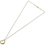 ティファニー TIFFANY＆CO オープンハートネックレス ゴールド Au750 ジュエリー