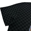 ルイ・ヴィトン LOUIS VUITTON ダミエ総柄ショートスリーブニットトップス HTN10W ブラック コットン メンズ ニット