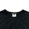 ヴェルサーチ VERSACE ロゴプリントTシャツ AUU01005 ブラック コットン メンズ 半袖Ｔシャツ