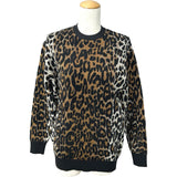 ステラ・マッカートニー STELLA McCARTNEY レオパード柄ニットセーター 364330 ブラウン レーヨン レディース セーター
