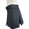 ミュウミュウ miu miu ロゴベルトミニスカート MG2012 ブラック ウール レディース ミニスカート