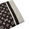 ルイ・ヴィトン LOUIS VUITTON モノグラム総柄シルクパンツ FNPX80 ブラウン シルク レディース パンツ