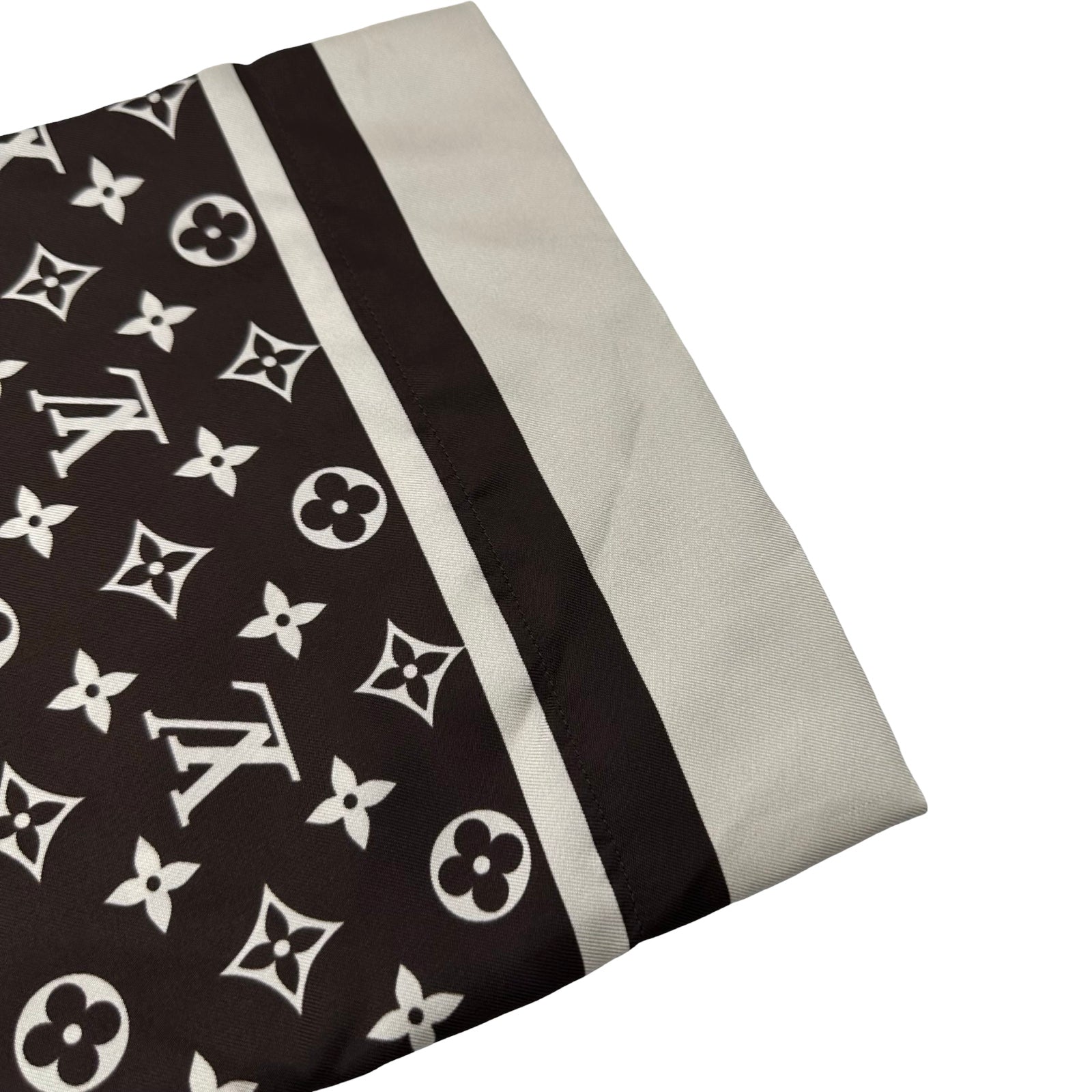 ルイ・ヴィトン LOUIS VUITTON モノグラム総柄シルクパンツ FNPX80